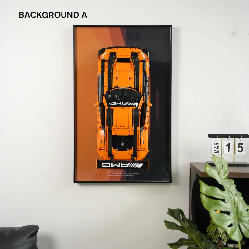 CADA Display Frame for Master 1:8 Mercedes-f GT3 C64008W - Image 2