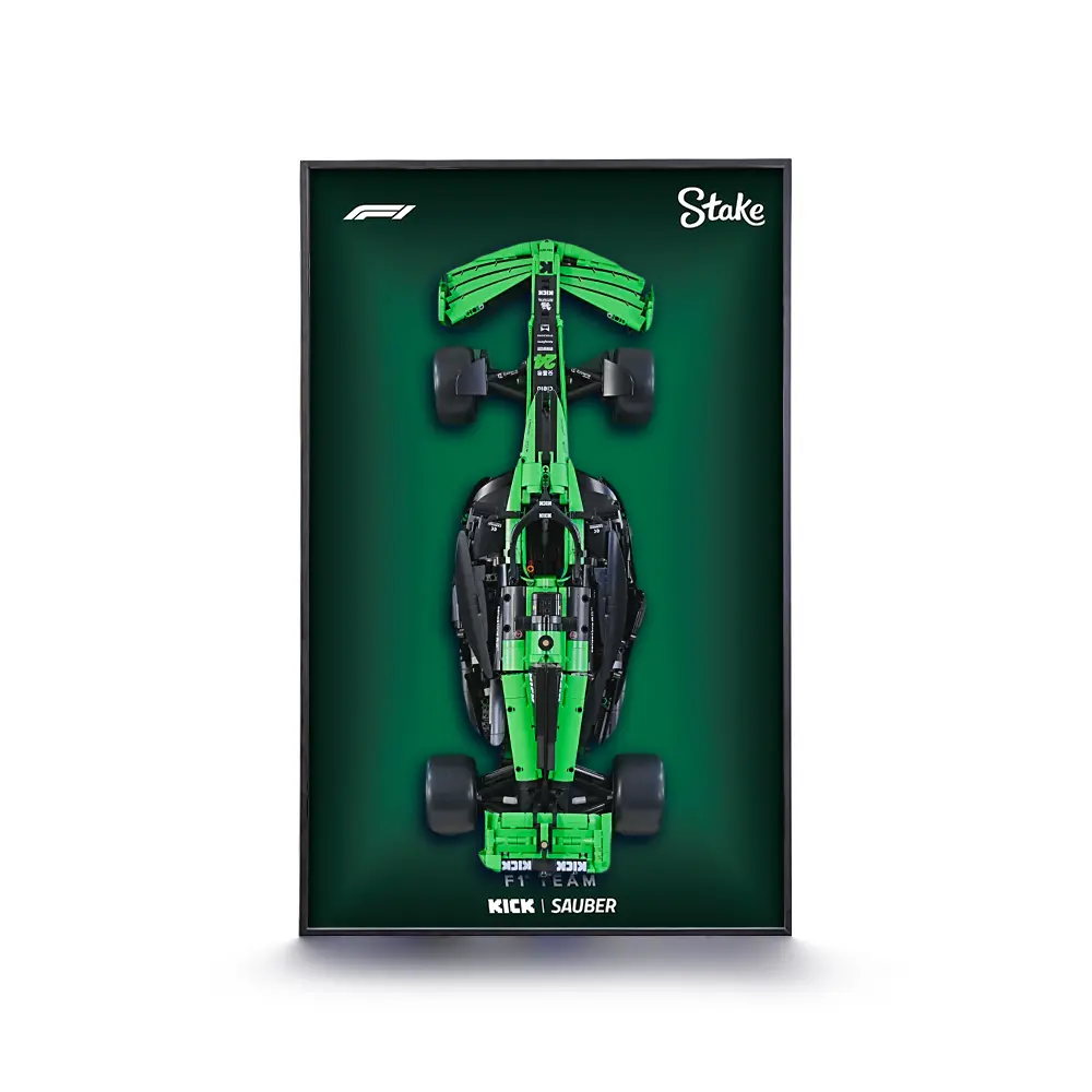 CADA Display Frame for KICK SAUBER C44– Wall-Mounted - Image 3