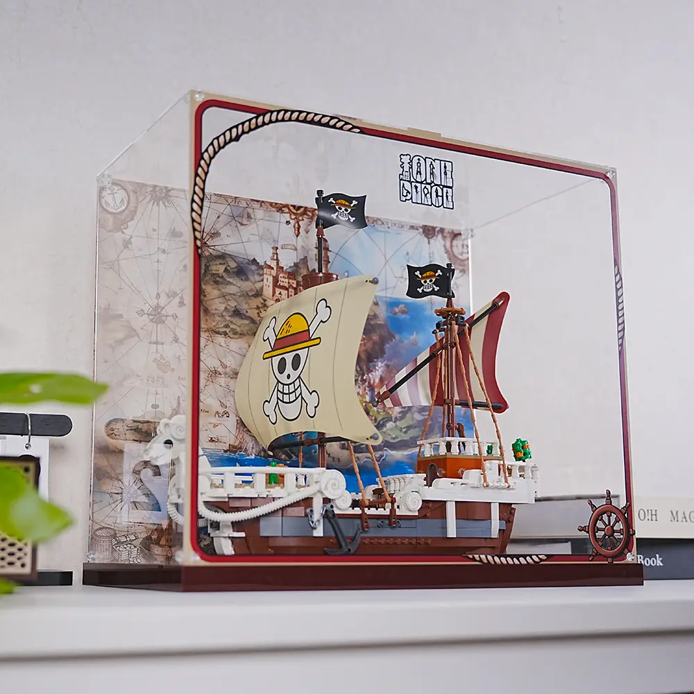 LEGO Display Case for The Going Merry Pirate Ship (75639) - Image 3