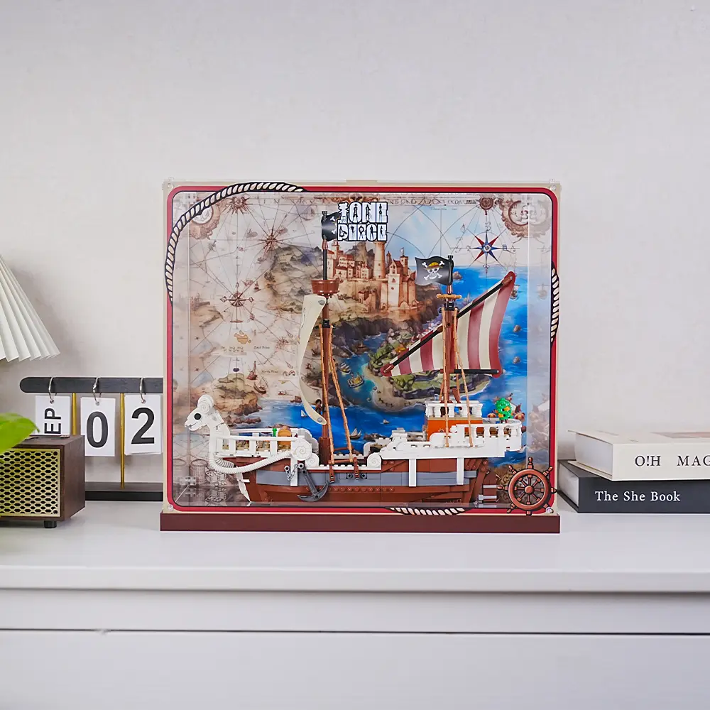 LEGO Display Case for The Going Merry Pirate Ship (75639) - Image 4