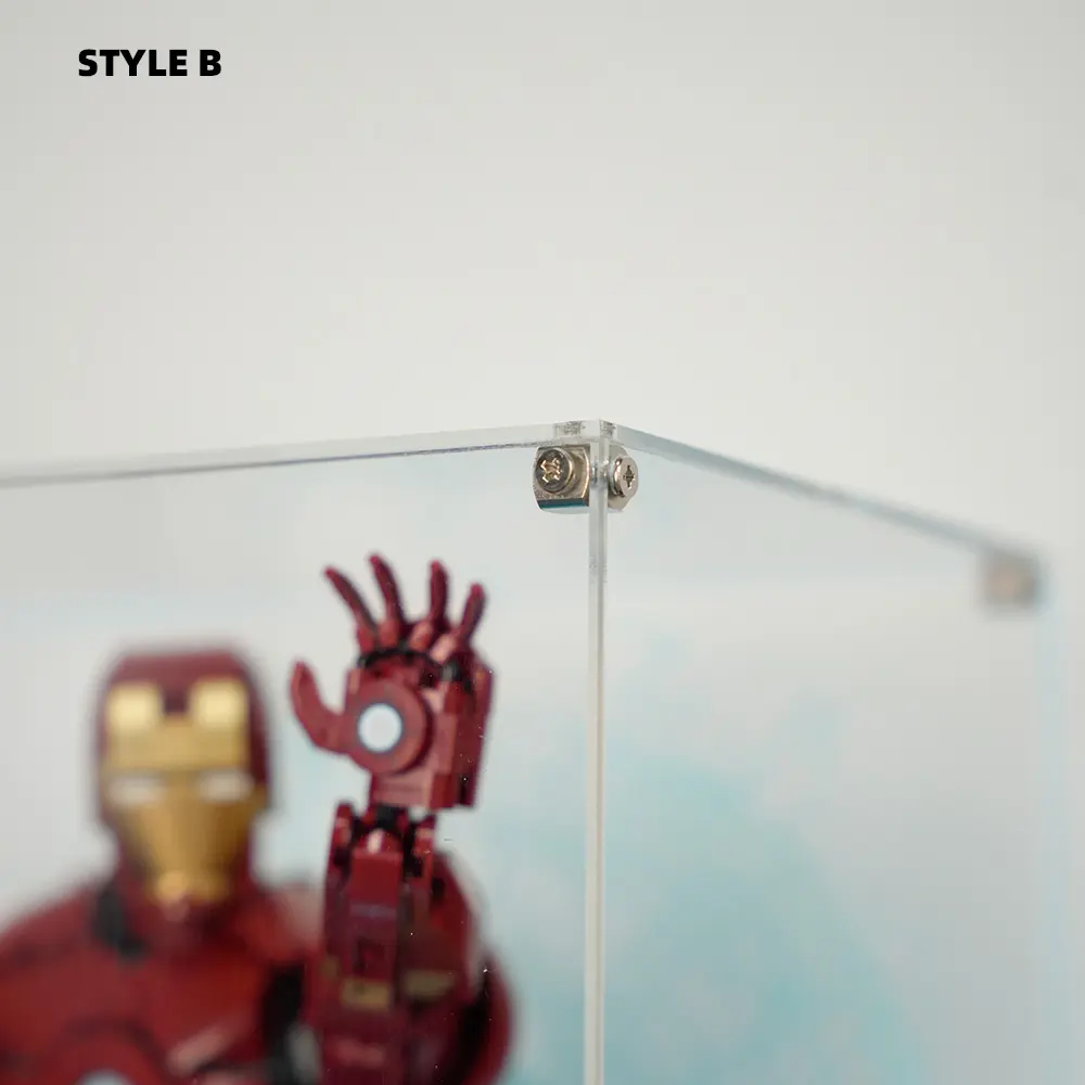 LEGO Display Case for Iron Man Mark 3 Collectors' Edition (76344) - Image 13