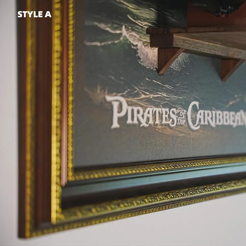 LEGO Display Frame for Captain Jack Sparrow's Pirate Ship (10365) - Image 8