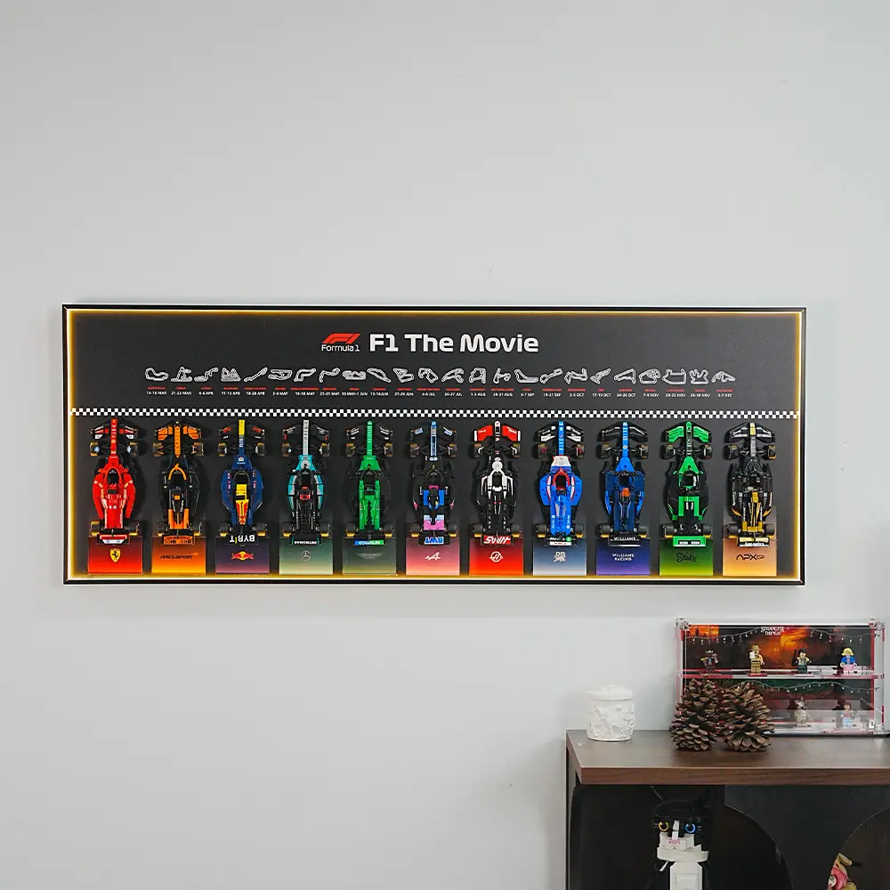 LEGO F1 Display Frame for Speed Champions Series The Movie - Image 11