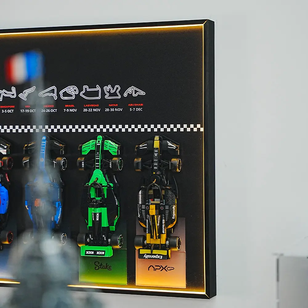 LEGO F1 Display Frame for Speed Champions Series The Movie - Image 12