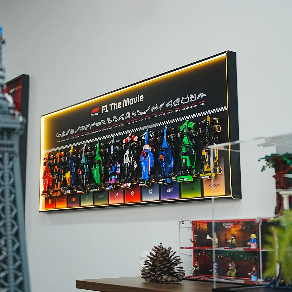 LEGO F1 Display Frame for Speed Champions Series The Movie - Image 14