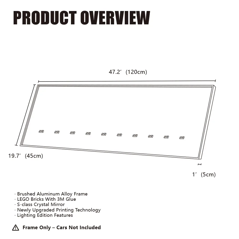 LEGO F1 Display Frame for Speed Champions Series The Movie - Image 15