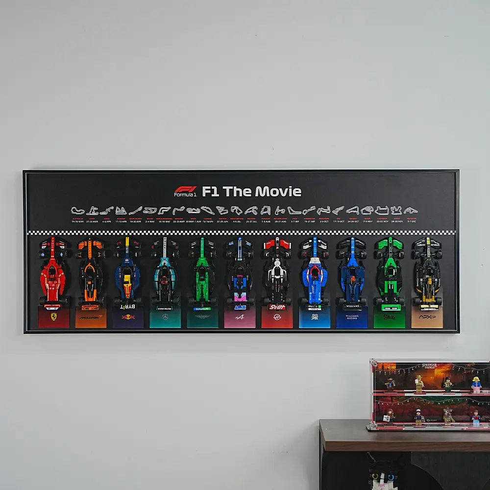 LEGO F1 Display Frame for Speed Champions Series The Movie - Image 3