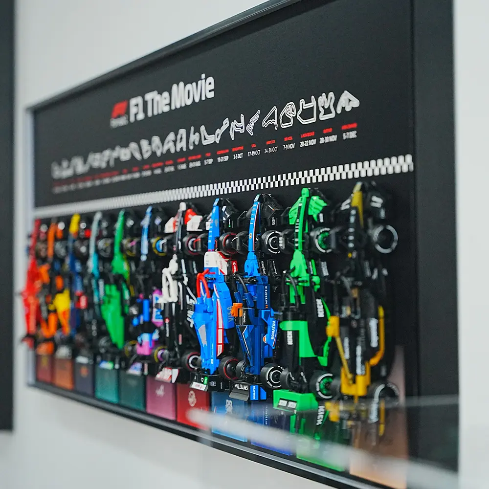 LEGO F1 Display Frame for Speed Champions Series The Movie - Image 4