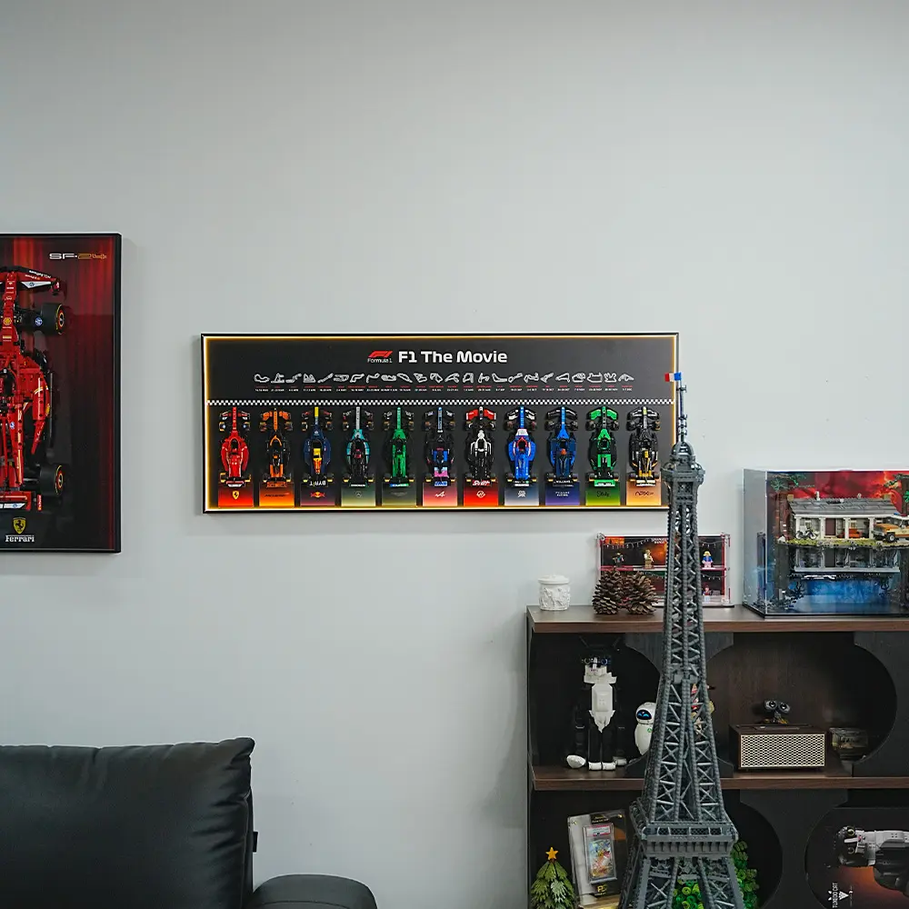 LEGO F1 Display Frame for Speed Champions Series The Movie - Image 6