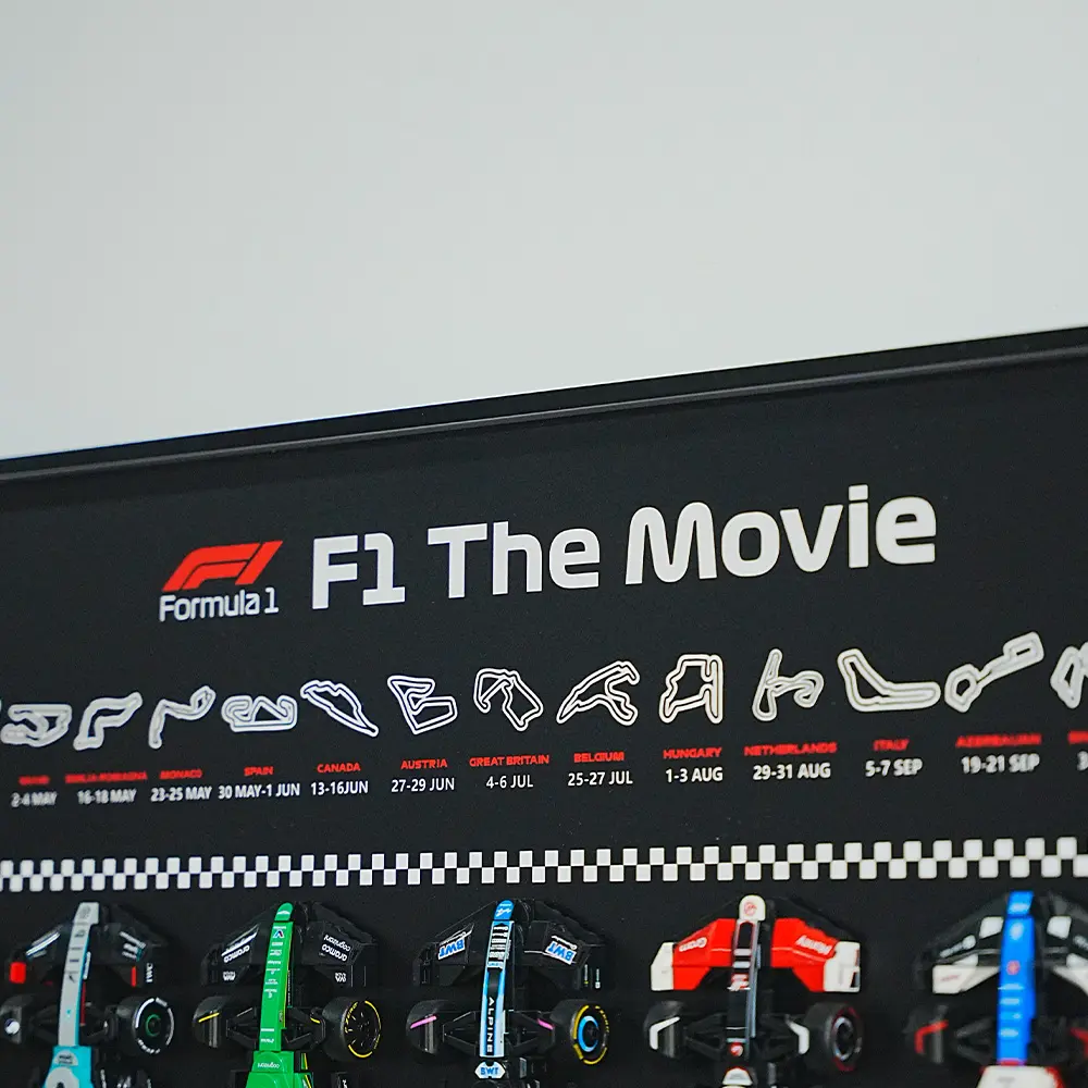 LEGO F1 Display Frame for Speed Champions Series The Movie - Image 7