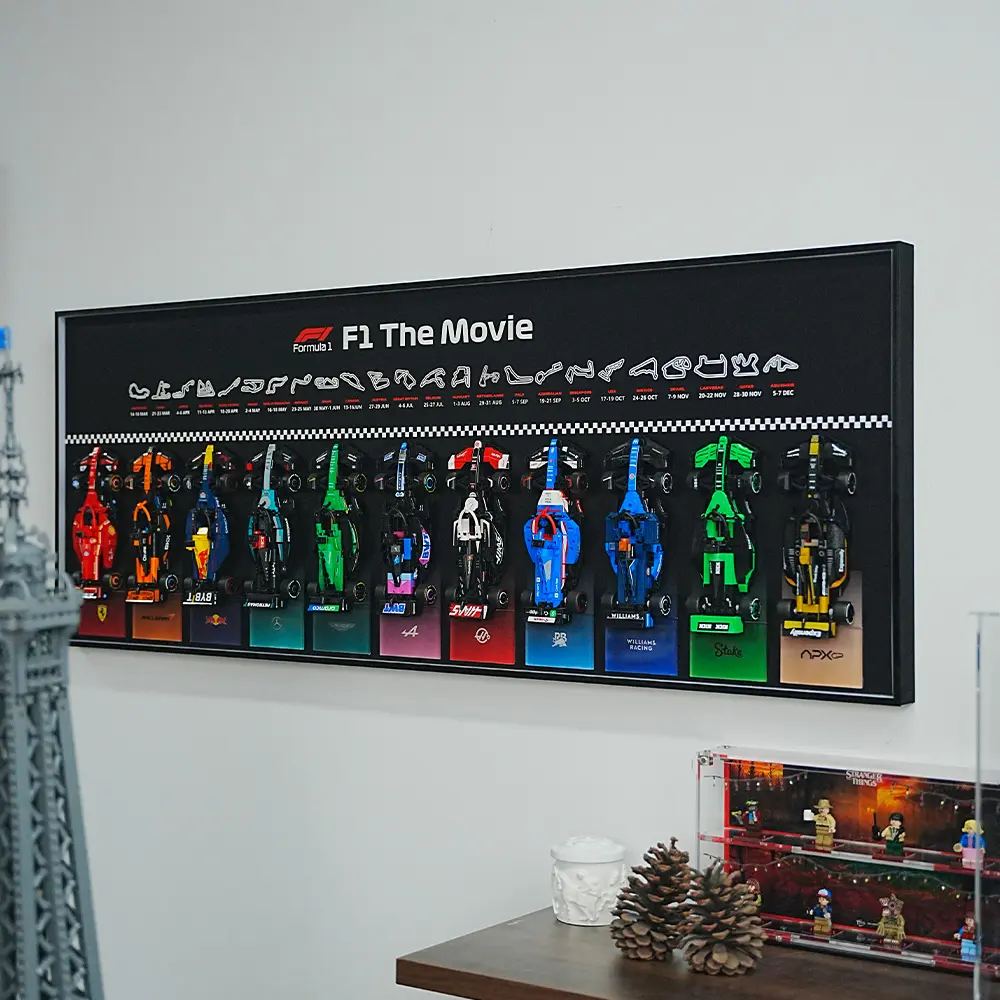 LEGO F1 Display Frame for Speed Champions Series The Movie - Image 8