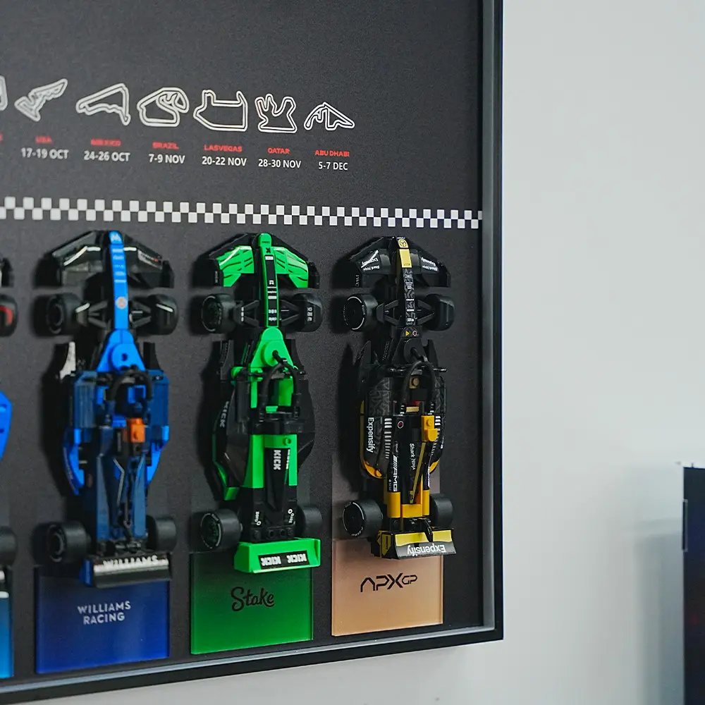 LEGO F1 Display Frame for Speed Champions Series The Movie - Image 9