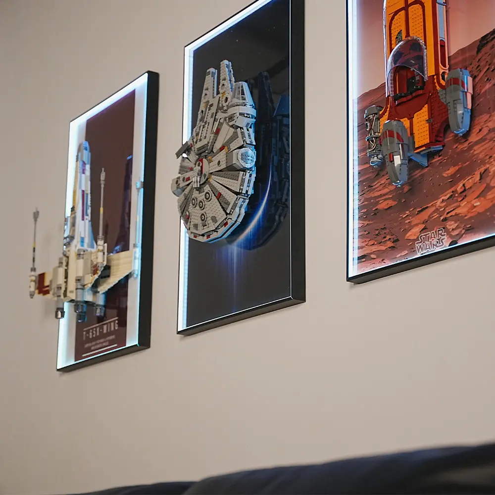 LEGO Display Frame for STAR WARS Millennium Falcon (75257/7965/75105/75121/4504) - Image 14