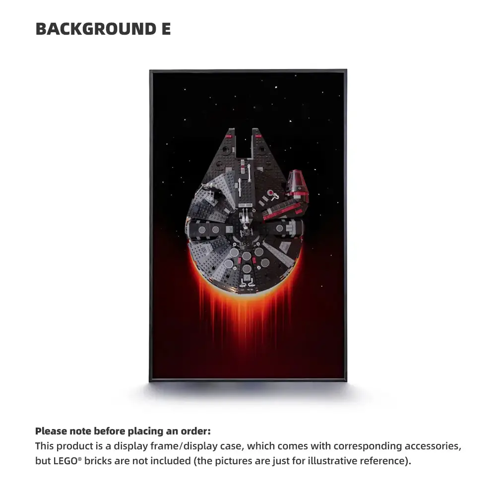 LEGO Display Frame for STAR WARS Dark Millennium Falcon (75389) - Image 5