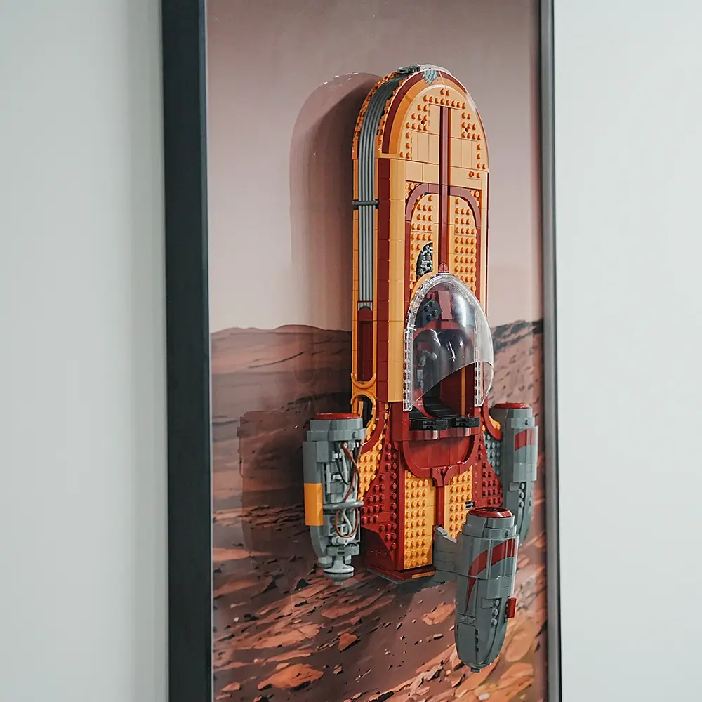 LEGO Display Frame for STAR WARS Luke Skywalker’s Landspeeder (75341) - Image 7