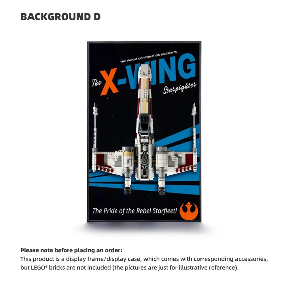 LEGO Display Frame for STAR WARS X-Wing Starfighter (75355)&(10240) - Image 4