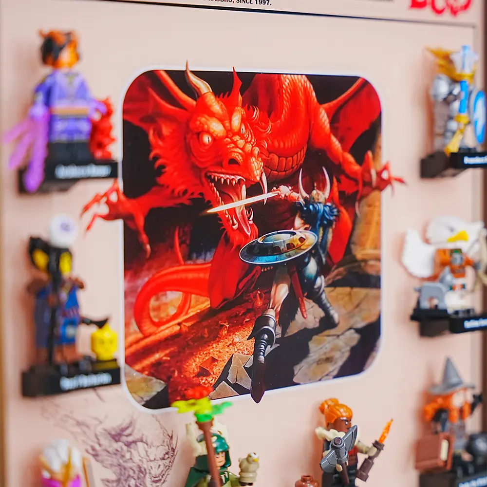 LEGO Display Case for Dungeons & Dragons Minifigures (71047) - Image 4