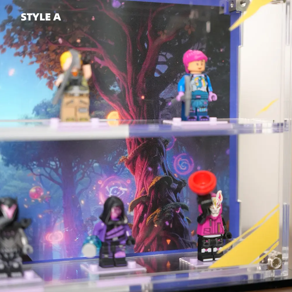 LEGO Display Acrylic Case for Battle Bus Minifigures(77073) - Image 7