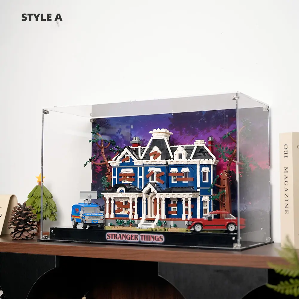 [pre-sale](Shipment in~15 days after order)LEGO Display Acrylic Case for Stranger Things: The Creel House (11370) - Image 4