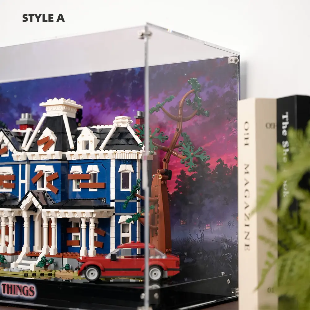 [pre-sale](Shipment in~15 days after order)LEGO Display Acrylic Case for Stranger Things: The Creel House (11370) - Image 5