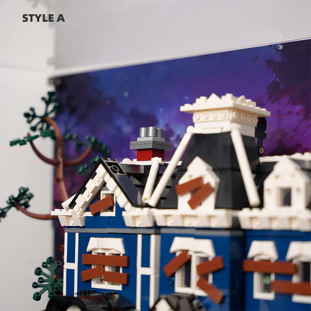 [pre-sale](Shipment in~15 days after order)LEGO Display Acrylic Case for Stranger Things: The Creel House (11370) - Image 6