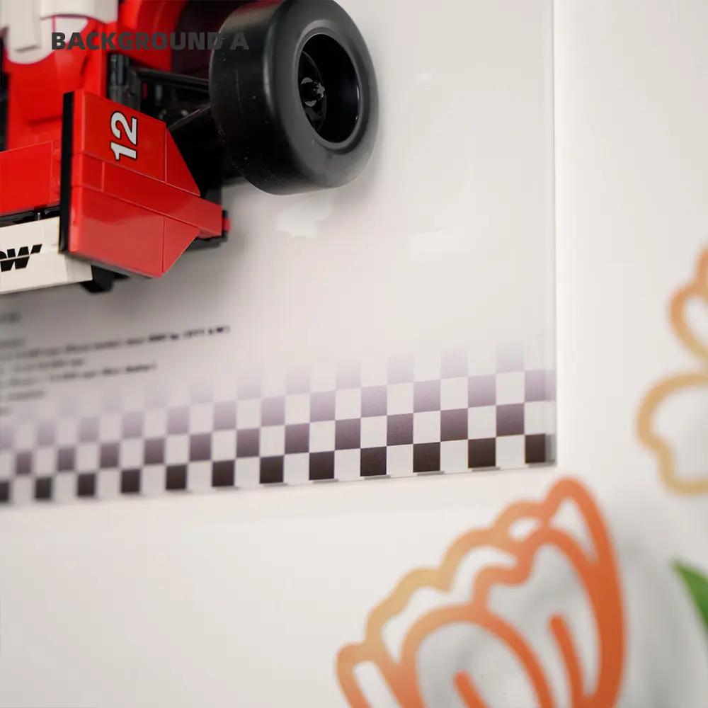 LEGO Display Acrylic Frame for Icons: F1 Legends (10330, 10353, 11375) - Image 7