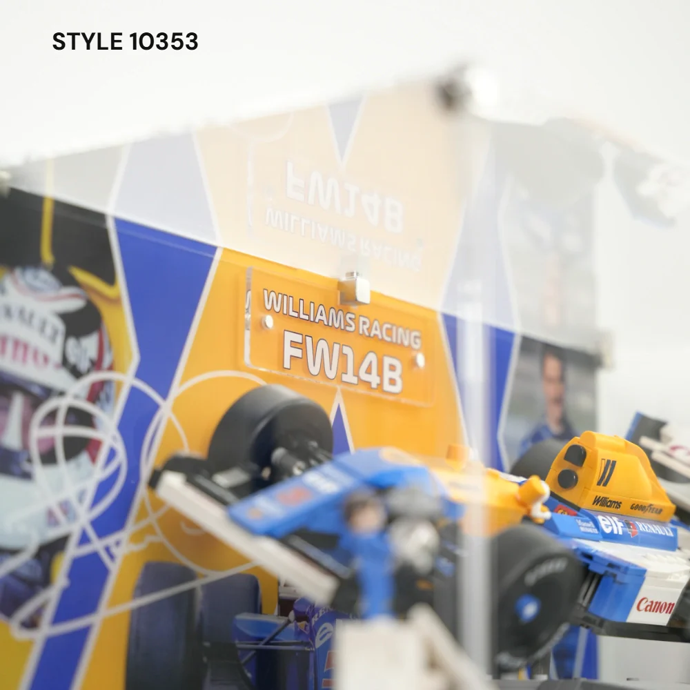 LEGO Display Case for Icons: F1 Legends (10330, 10353, 11375) - Image 15