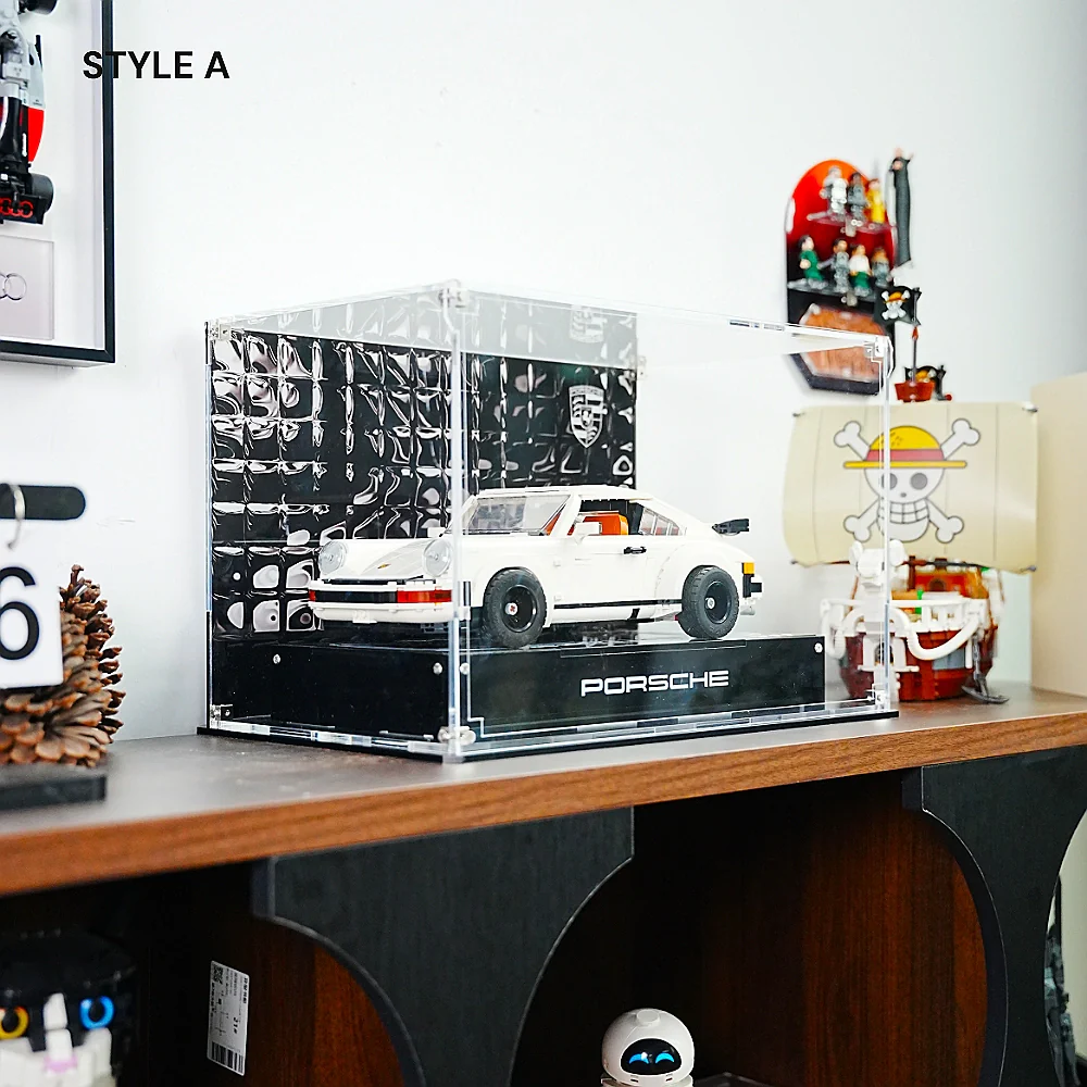 Acrylic Display Case for LEGO® Icons Porsche 911 (10295) - Image 6