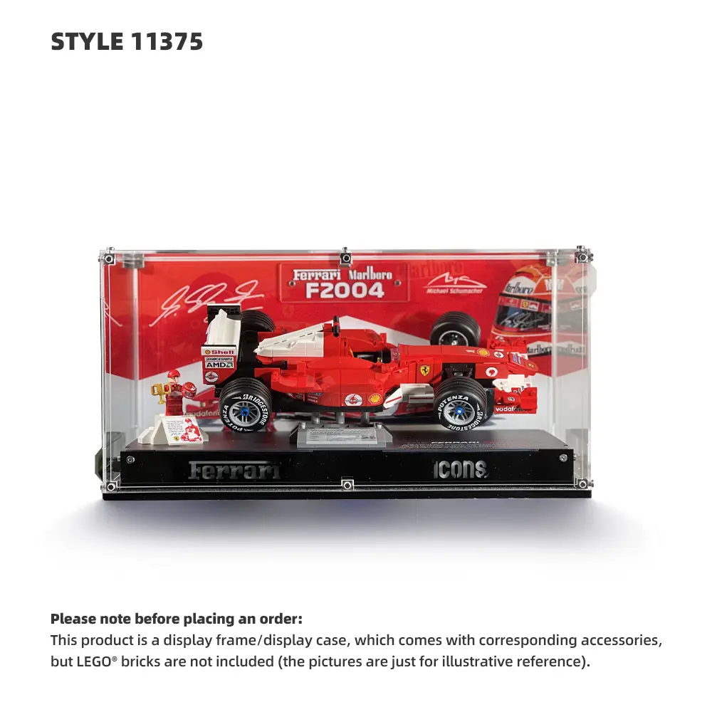 LEGO Display Case & Stickers for Icons: F1 Legends (10330, 10353, 11375) - Image 4