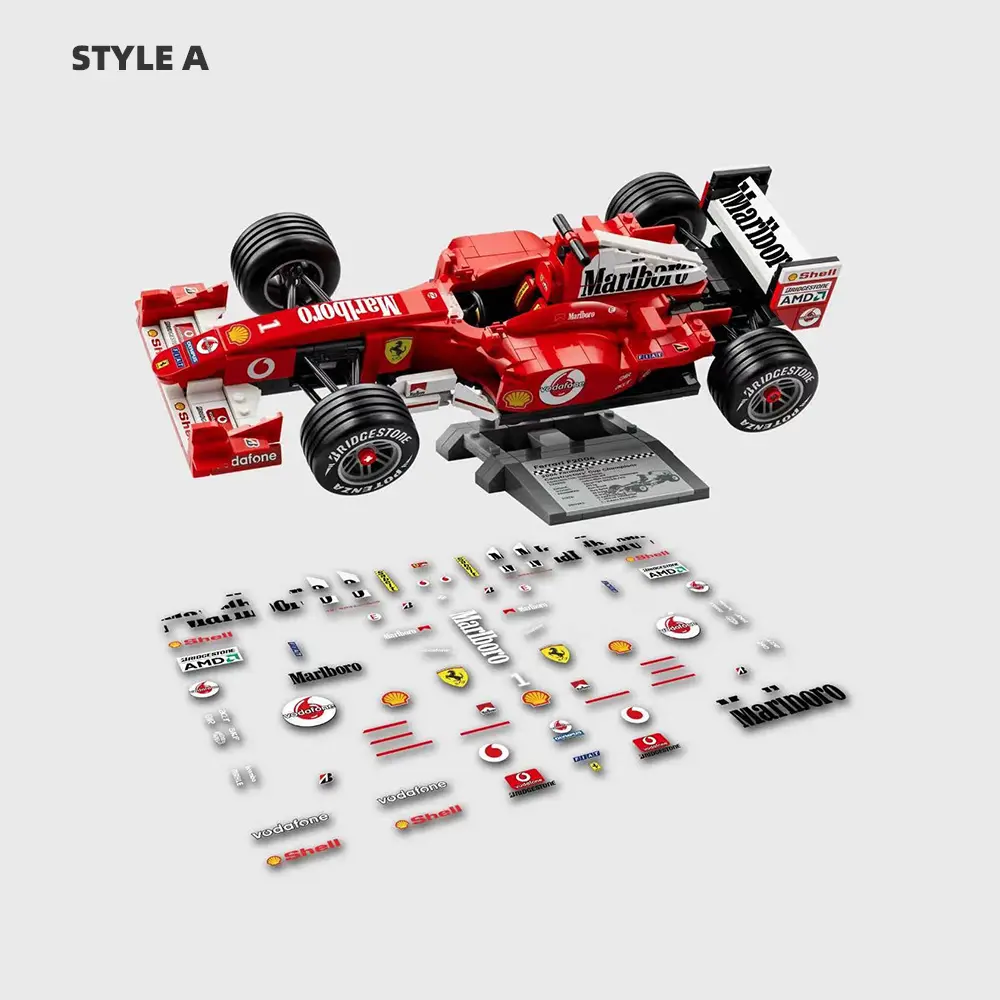 LEGO Display Case & Stickers for Icons: F1 Legends (10330, 10353, 11375) - Image 7