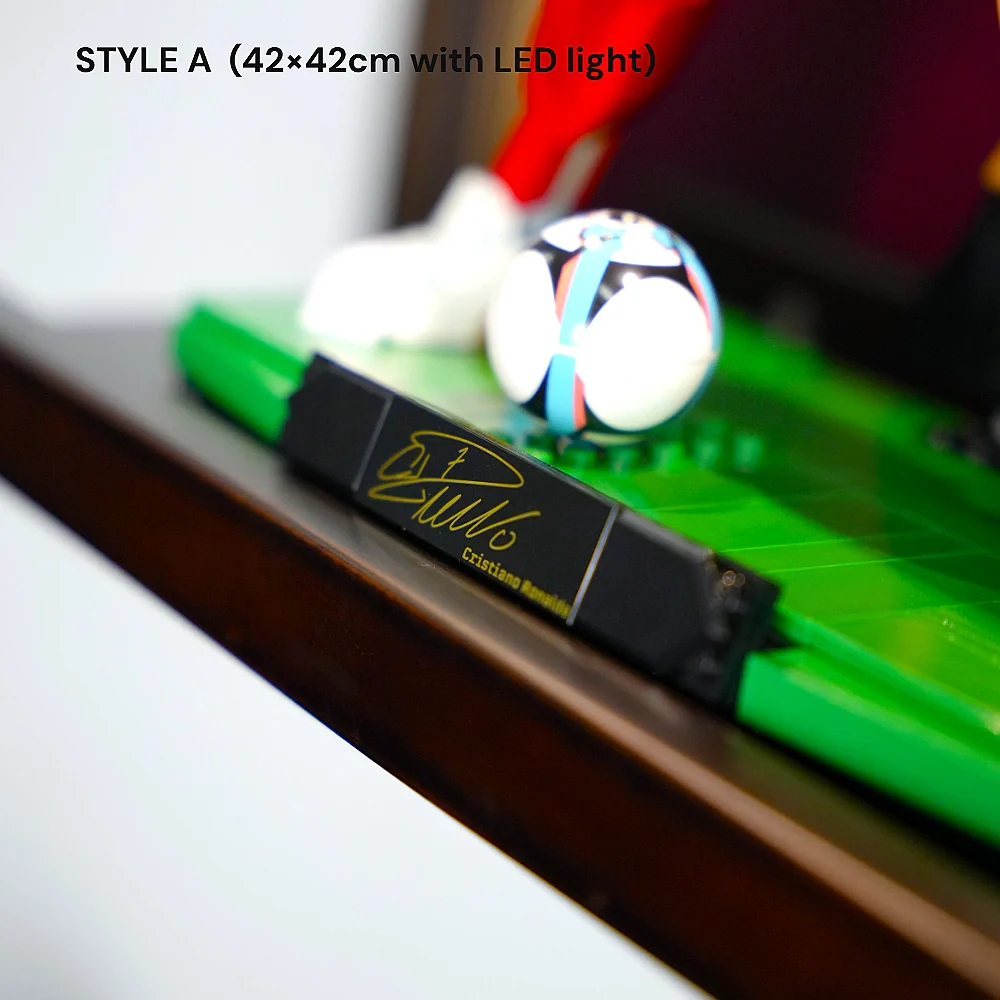 Wall Display Frame for LEGO® Editions Cristiano Ronaldo – Soccer Legend (43016) - Image 7