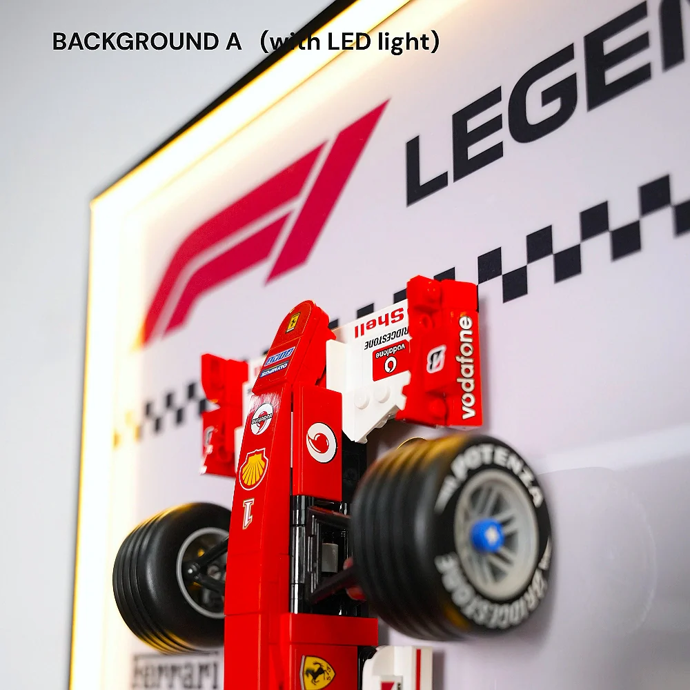 Wall Display Frame for LEGO® F1 Legends (10330, 10353, 11375) - Image 11