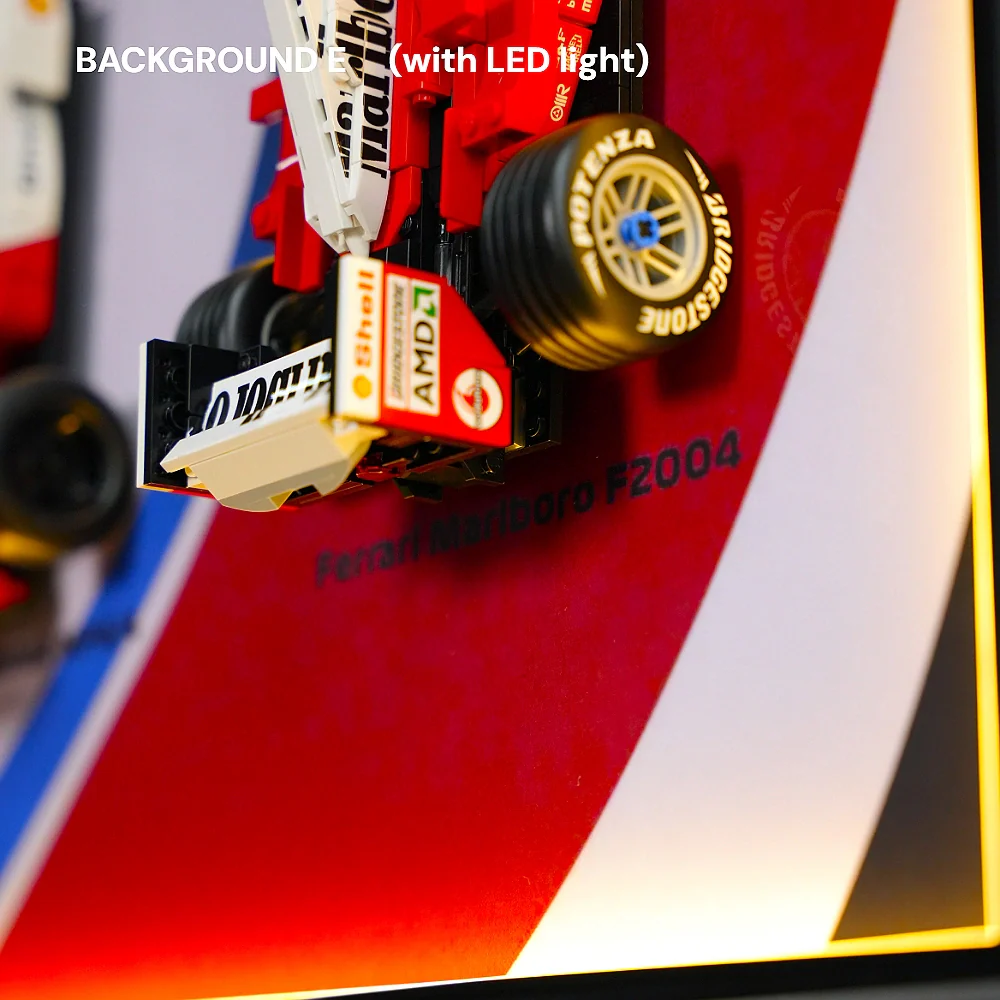 Wall Display Frame for LEGO® F1 Legends (10330, 10353, 11375) - Image 17