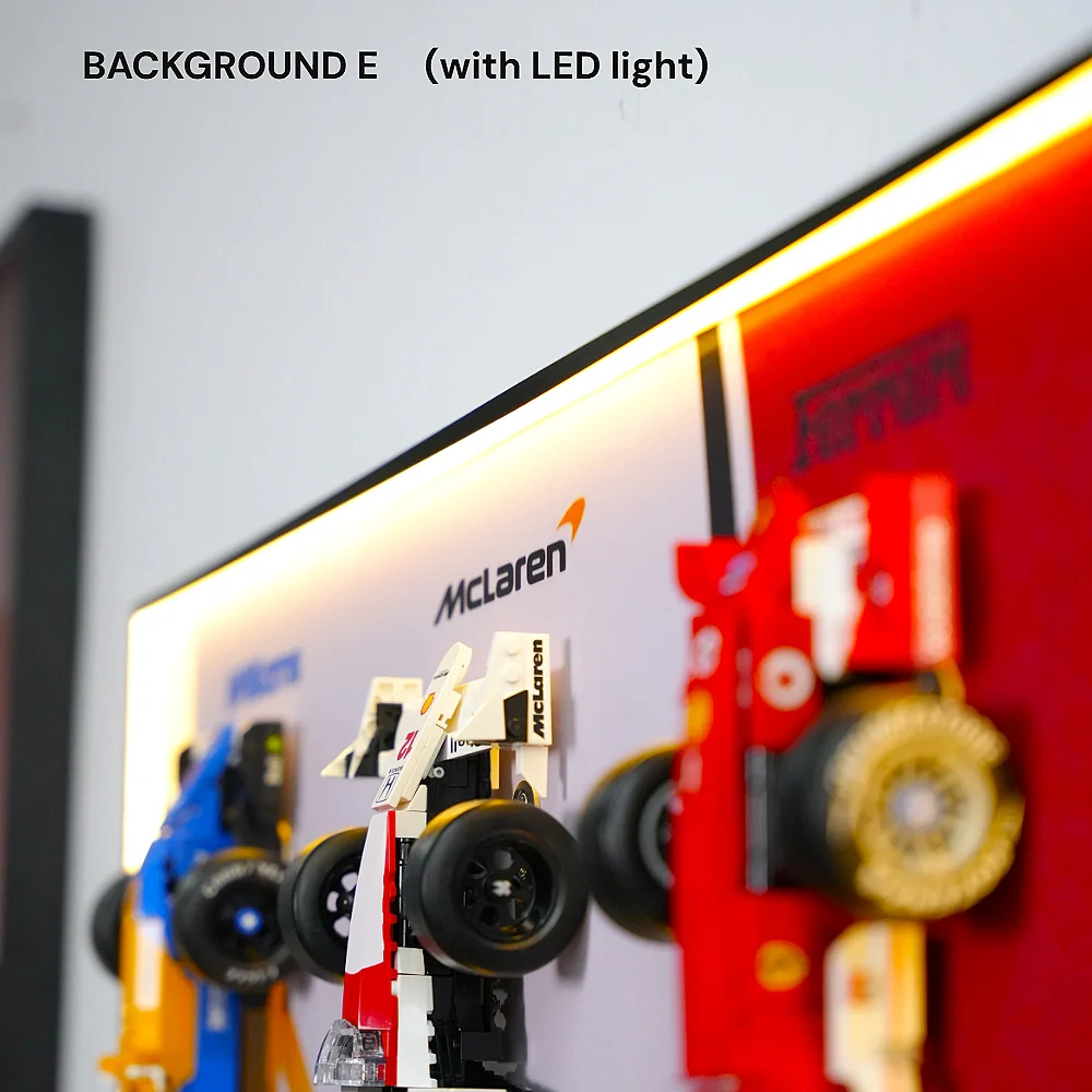 Wall Display Frame for LEGO® F1 Legends (10330, 10353, 11375) - Image 18