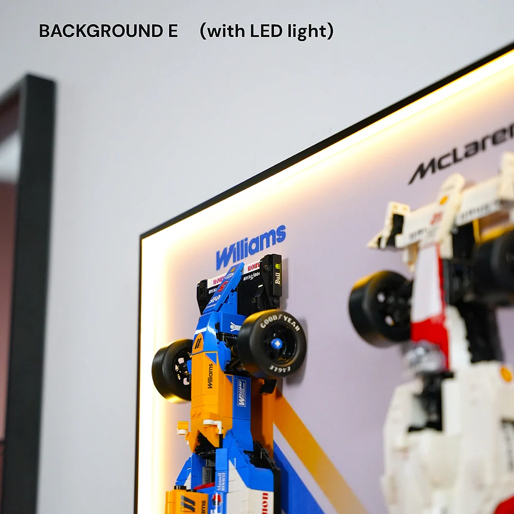 Wall Display Frame for LEGO® F1 Legends (10330, 10353, 11375) - Image 19