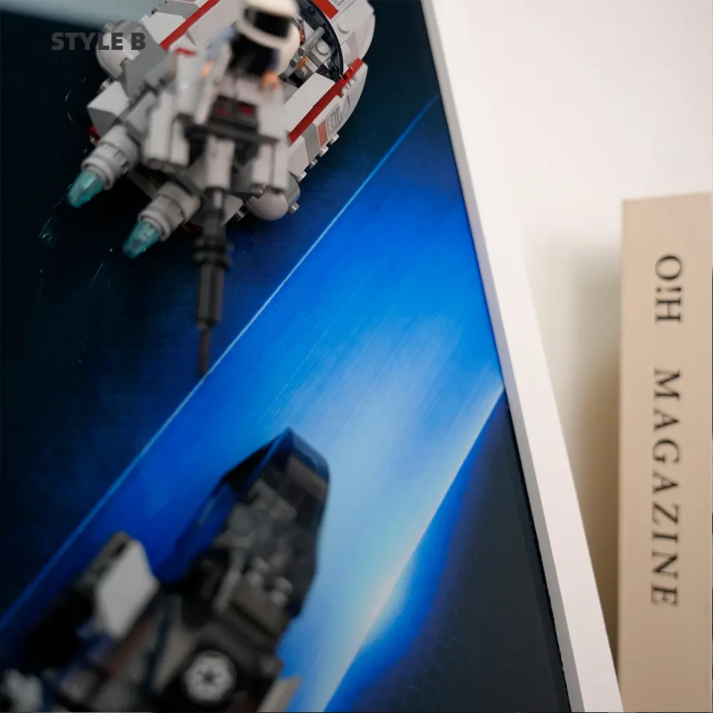 LEGO Display Frame for Imperial Dropship vs. Rebel Scout Speeder (40755) - Image 15