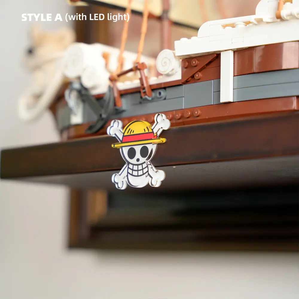 Wall Display Frame for LEGO® The Going Merry Pirate Ship in One Piece (75639) - Image 12