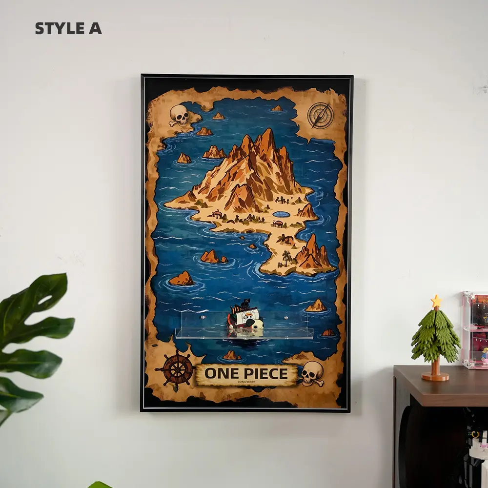 Wall Display Frame for LEGO® The Going Merry Pirate Ship in One Piece (75639) PLUS - Image 4