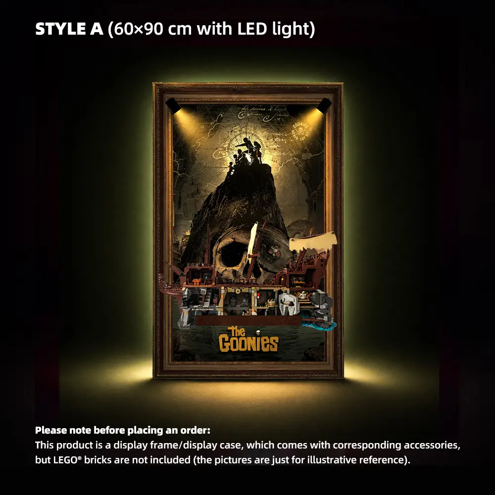 Wall Display Frame for LEGO® The Goonies (21363) - Image 3
