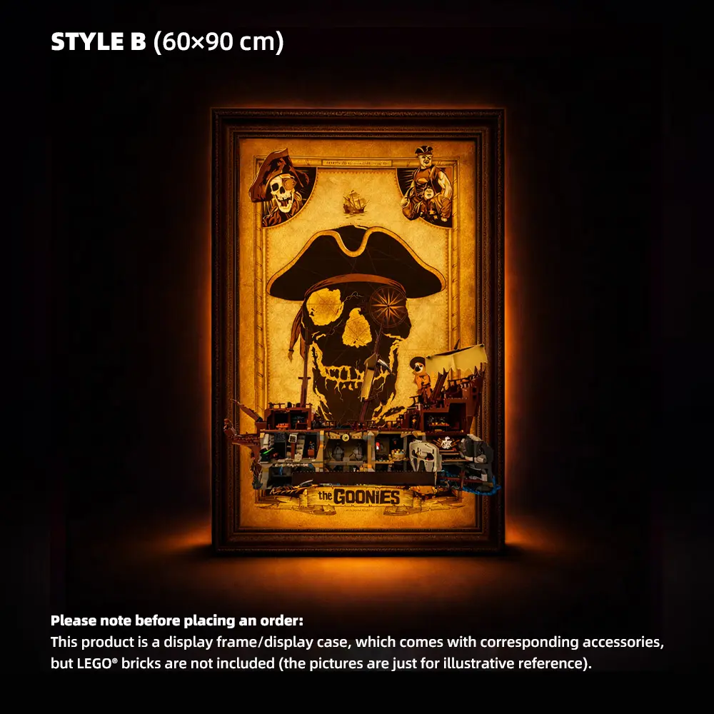 Wall Display Frame for LEGO® The Goonies (21363) - Image 5