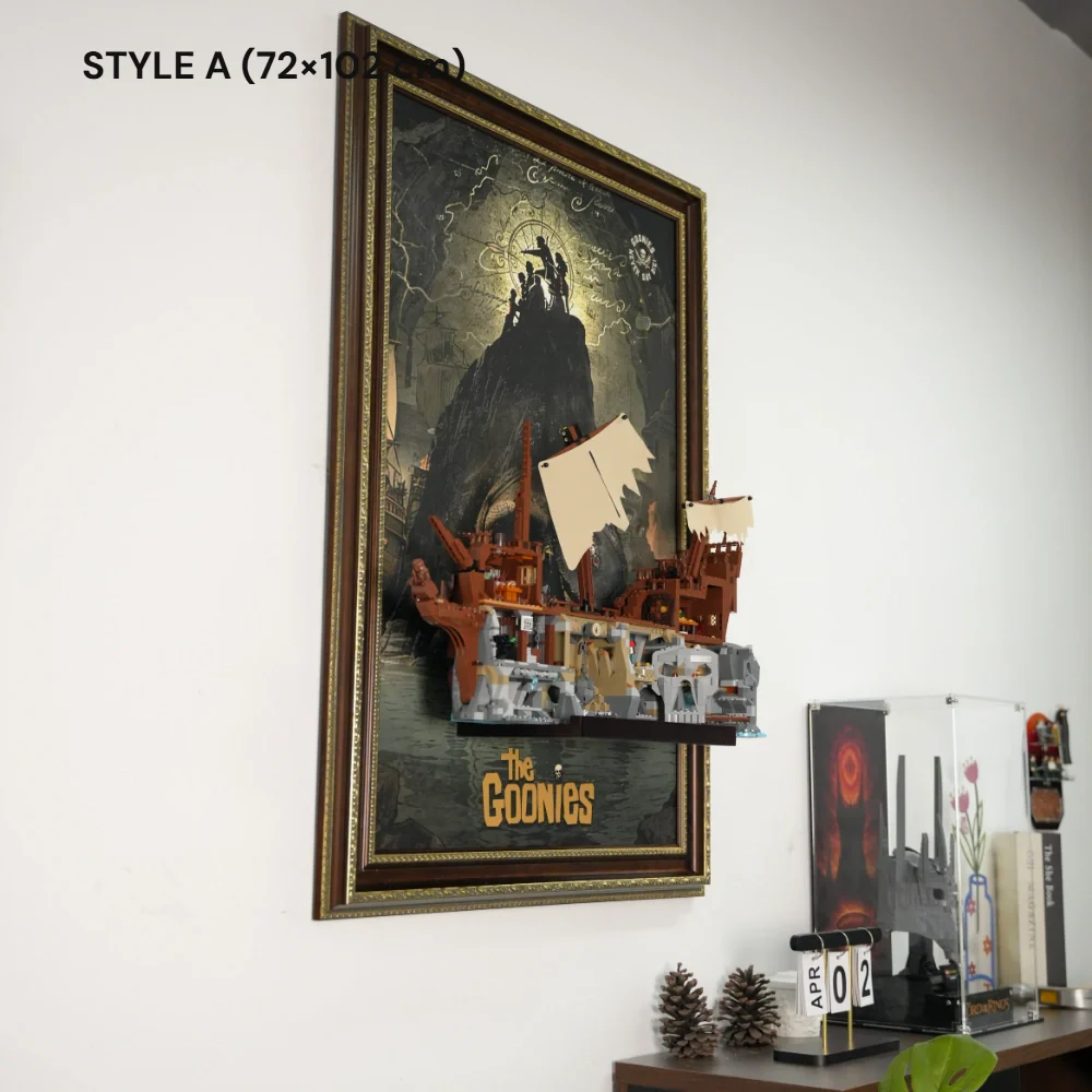 Wall Display Frame for LEGO® The Goonies (21363) - Image 9