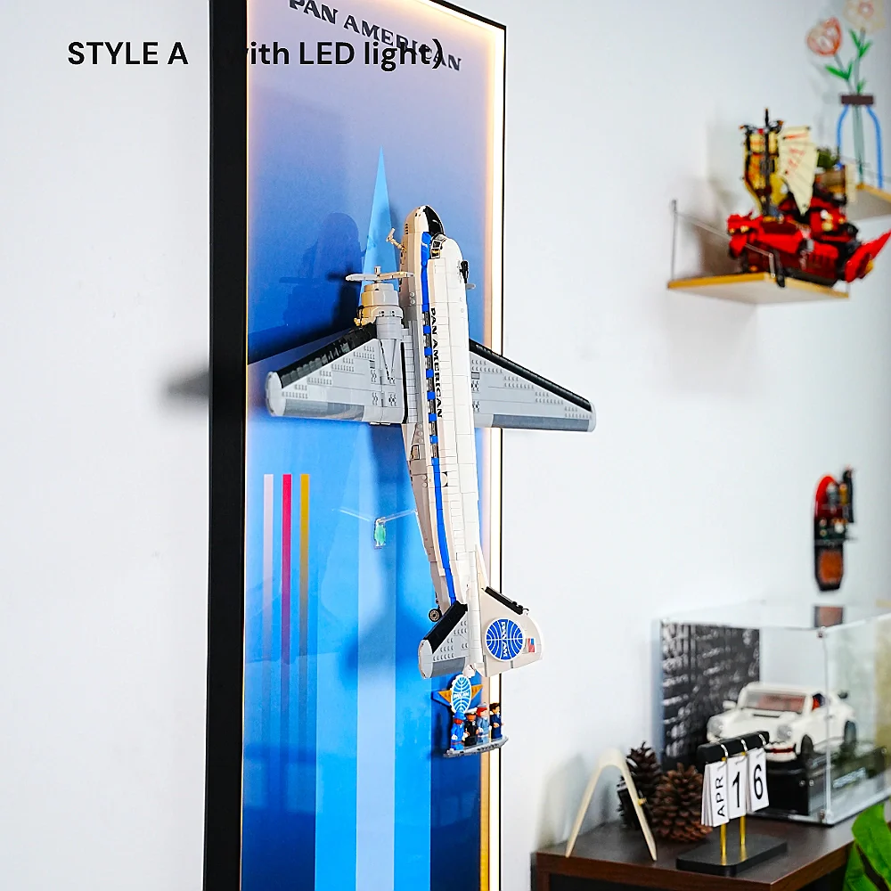 Wall Display Frame for LEGO® Douglas DC-3 PAN AM Airliner (11378) - Image 11