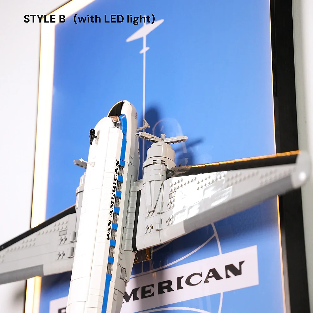 Wall Display Frame for LEGO® Douglas DC-3 PAN AM Airliner (11378) - Image 15