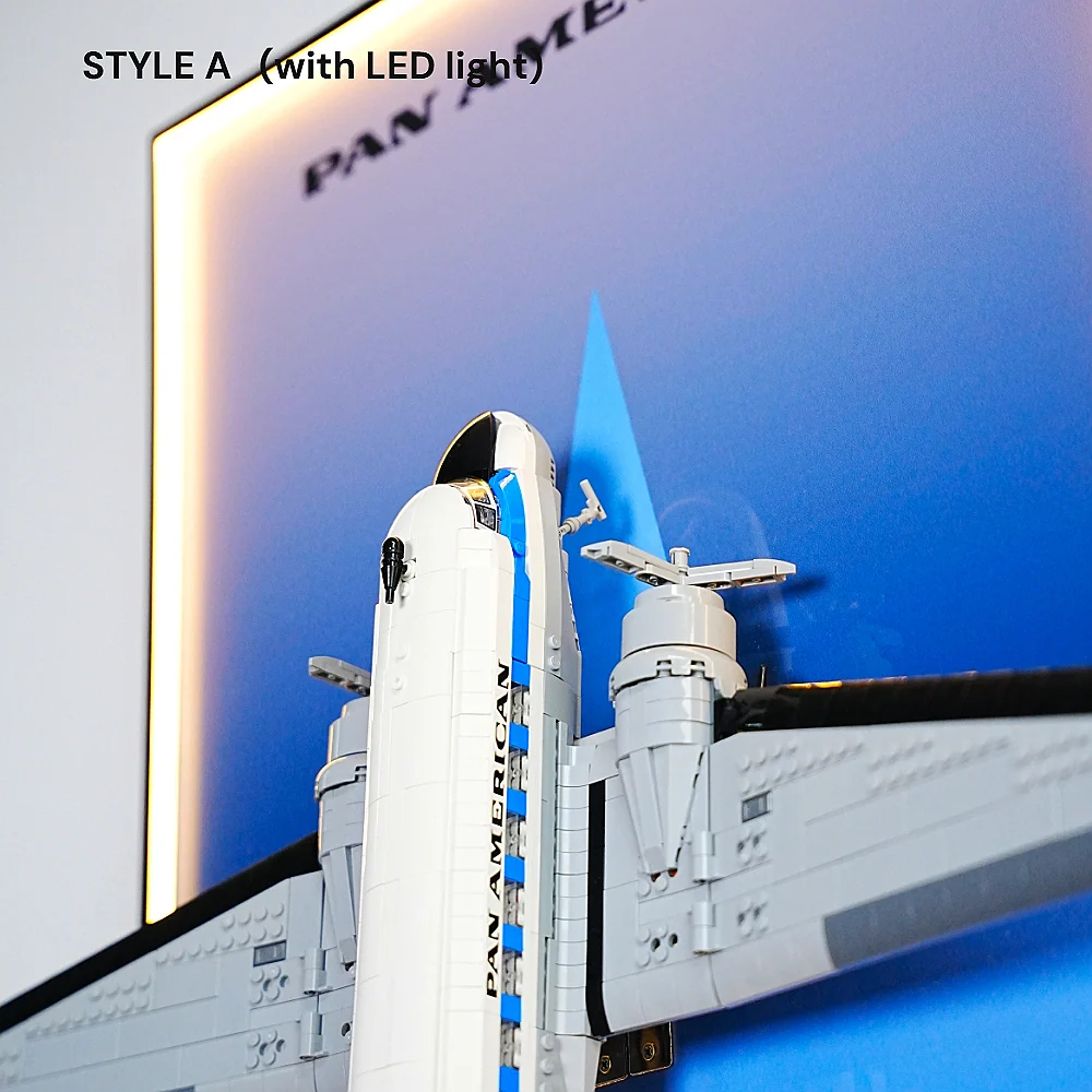 Wall Display Frame for LEGO® Douglas DC-3 PAN AM Airliner (11378) - Image 8