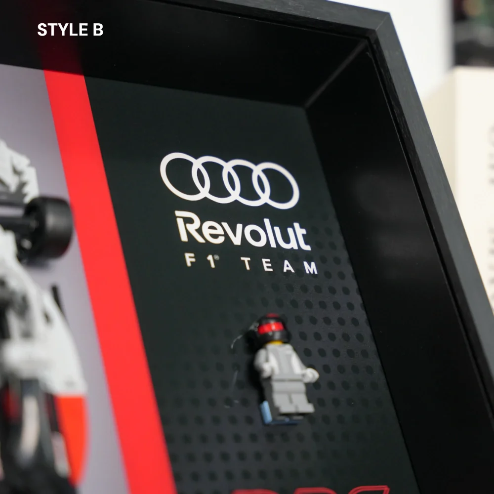 LEGO F1 Display Case for Speed Champions Audi Revolut F1 Team R26 Race Car(77259) - Image 14