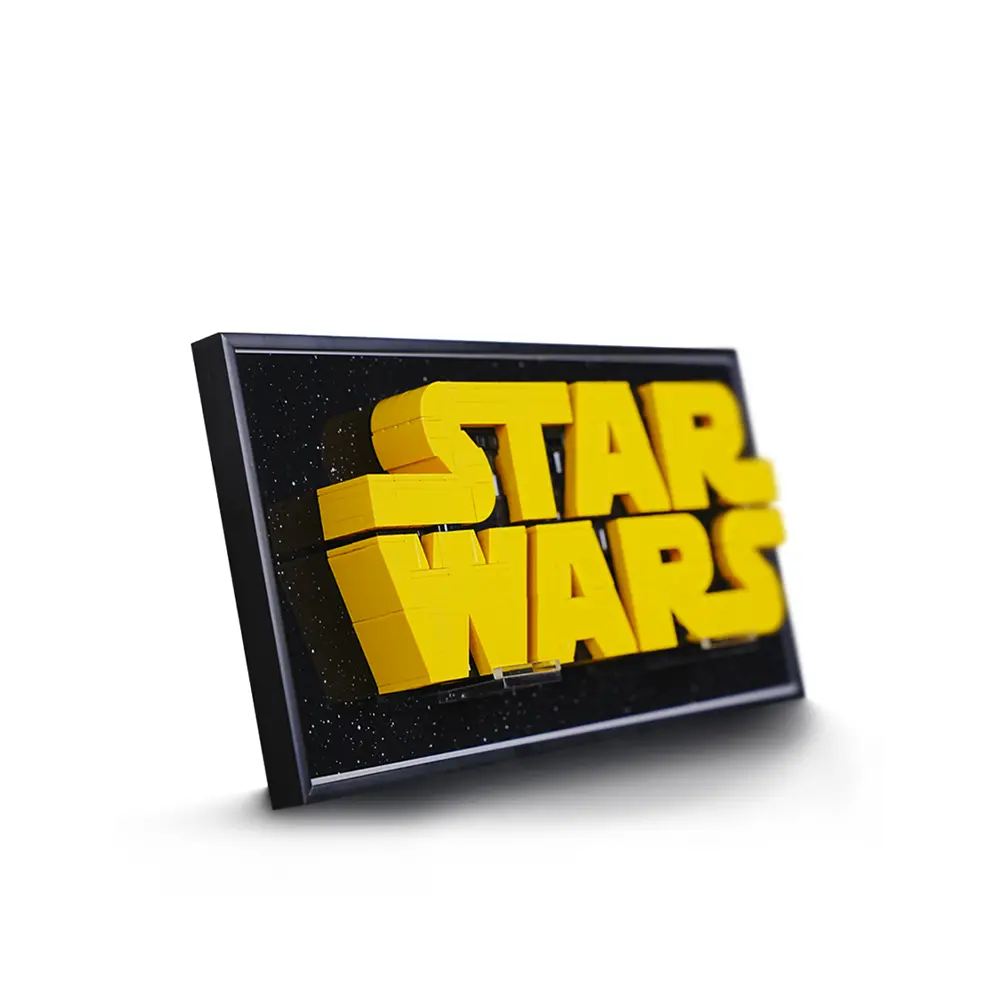 LEGO Display Case for Brick-Built Star Wars™ Logo (75407) - Image 3