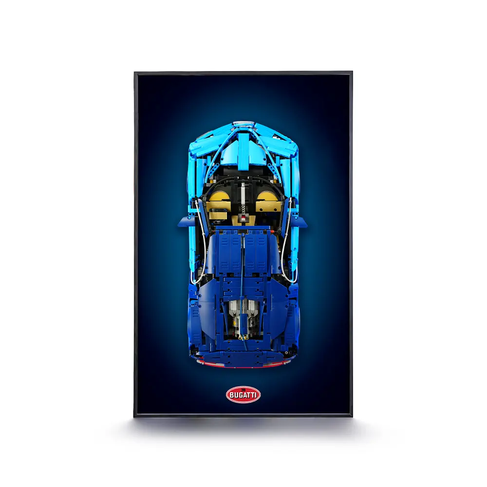 LEGO Display Frame for Bugatti Chiron (42083) - Image 4