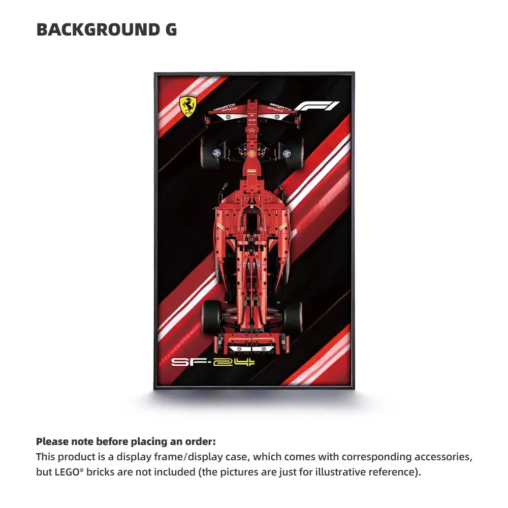 LEGO Display Frame for  Ferrari F1 SF-24(42207) - Image 6