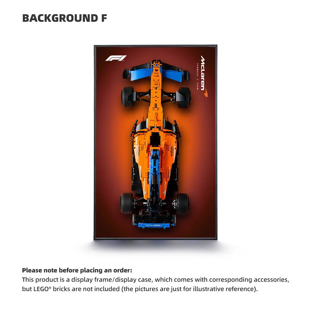 LEGO Display Frame for McLaren Formula 1™ Race Car (42141) - Image 6