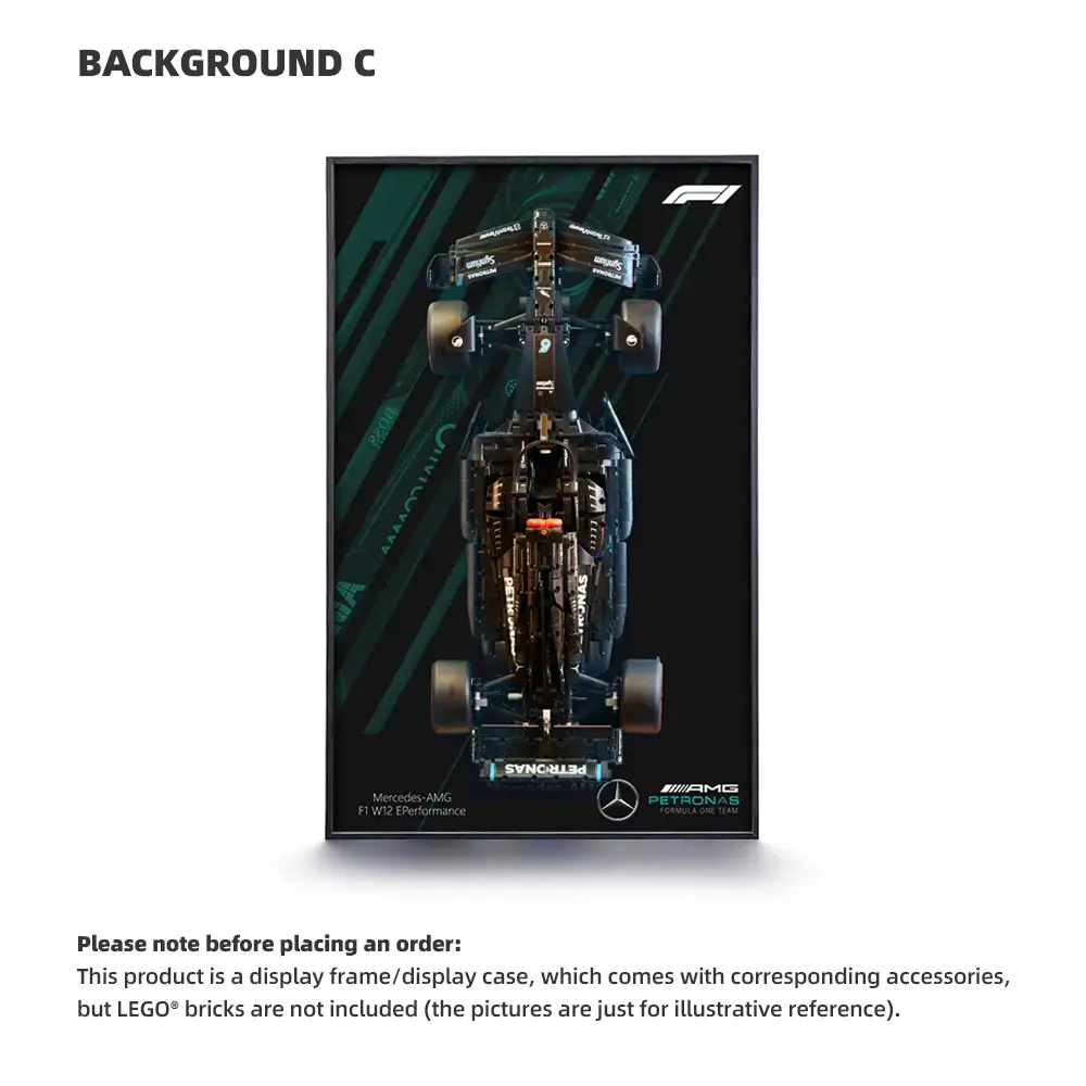 LEGO Display Frame for Mercedes-AMG F1 W14 E Performance (42171) - Image 3